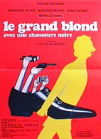 Le Grand Blond avec une chaussure noire