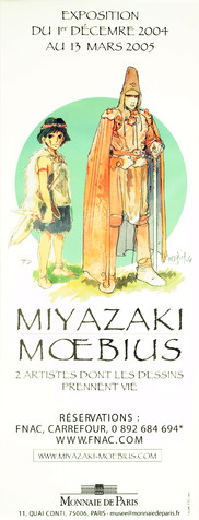 Exposition Miyazaki Moébius