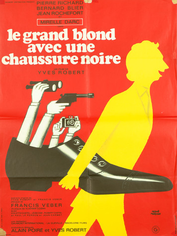 Le Grand Blond avec une chaussure noire