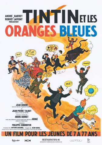 Tintin et les oranges bleues