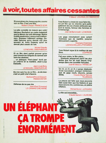 Un Eléphant ça trompe énormément