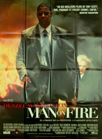 Man on fire