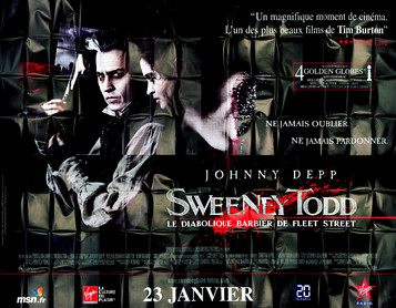 Sweeney Todd, le diabolique barbier de Fleet Street