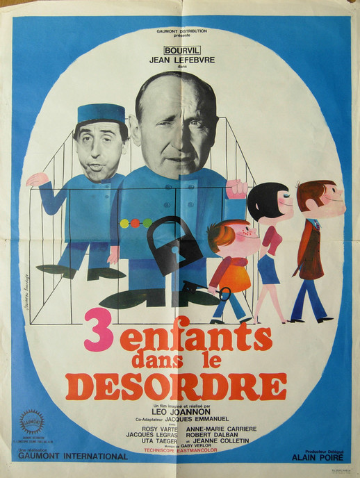 3 enfants dans le désordre