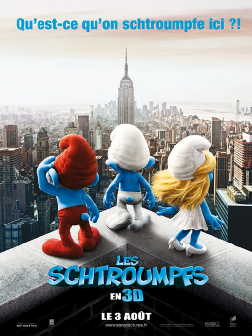 Les Schtroumpfs en 3D