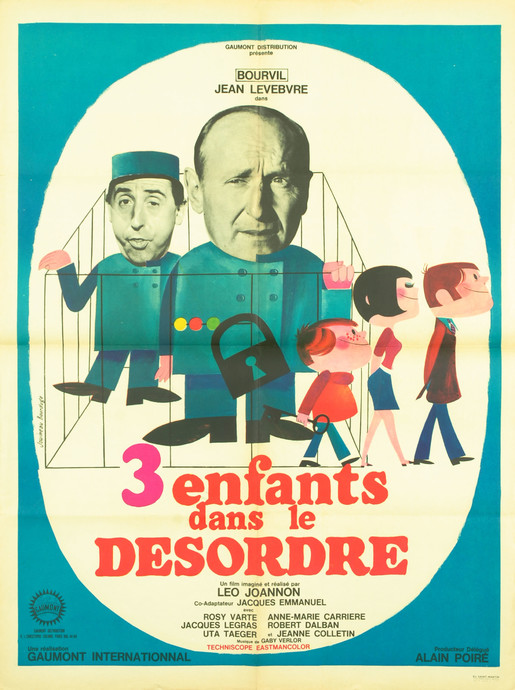 3 enfants dans le désordre