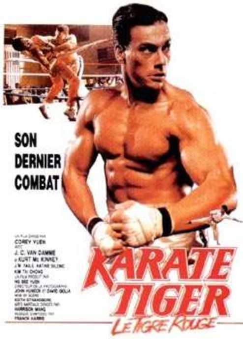 Karate tiger, le tigre rouge