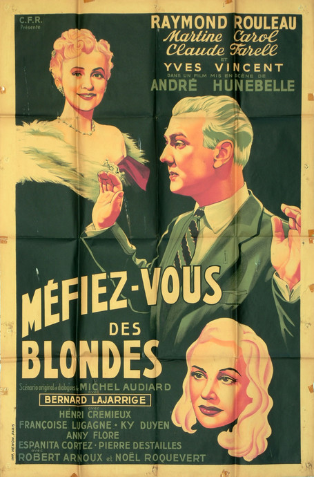 Méfiez-vous des blondes