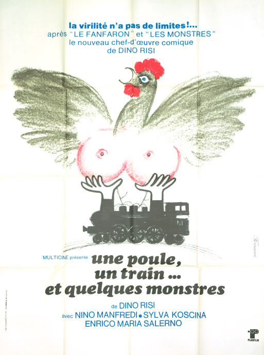 Une poule, un train et quelques monstres