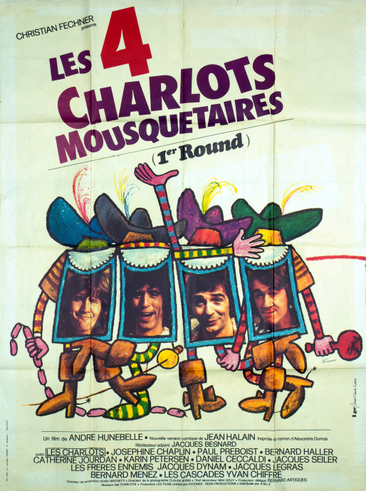 Les 4 Charlots mousquetaires