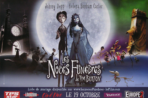 Les Noces funèbres de Tim Burton