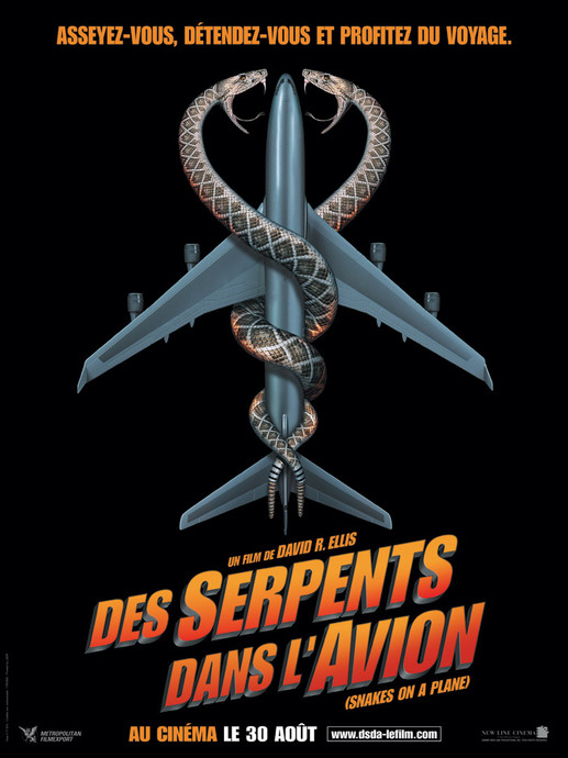 Des Serpents dans l'avion