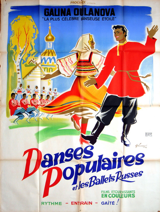 Danses populaires et les ballets russes