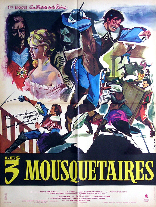 Les Trois mousquetaires - 1ère epoque : les ferrets de la Reine